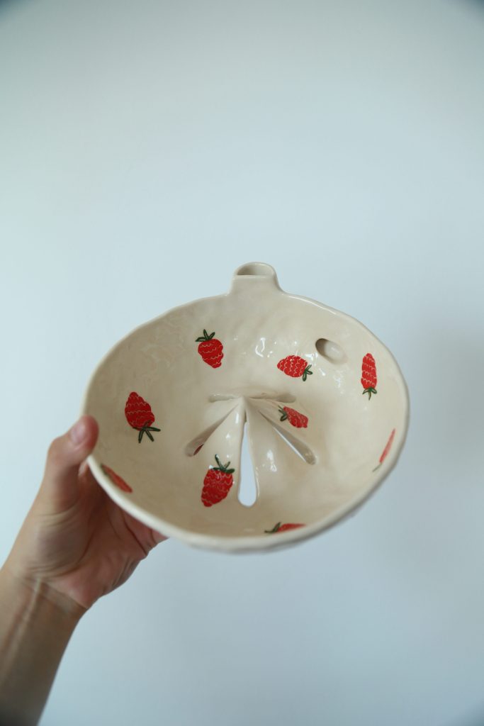 Berry bowl raspberries